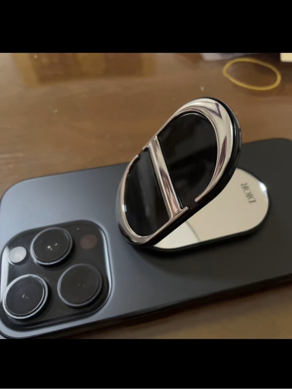 Compact mirror/ Photo holder - Picture 3 of 5